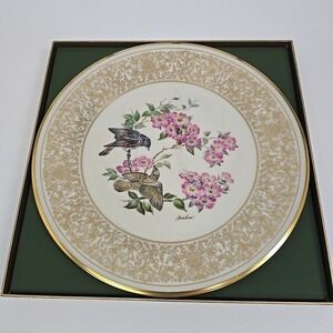 Lenox China Boehm American‎ Redstart Bird Plate 1975 Limited Edition USA